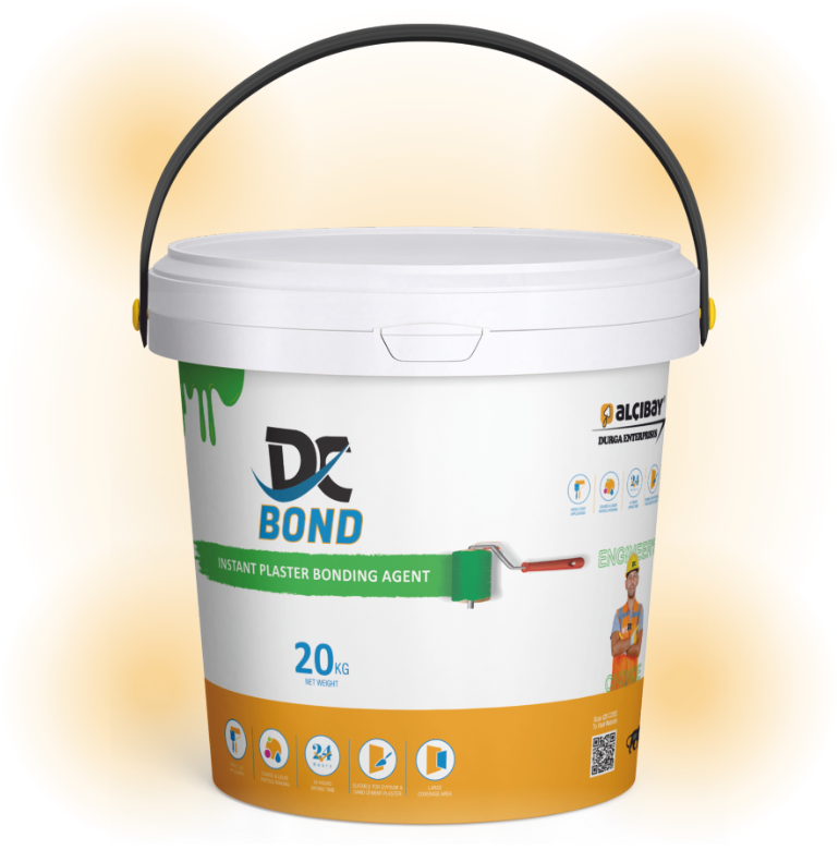 DC BOND is gypsum plaster bonding agent for walls